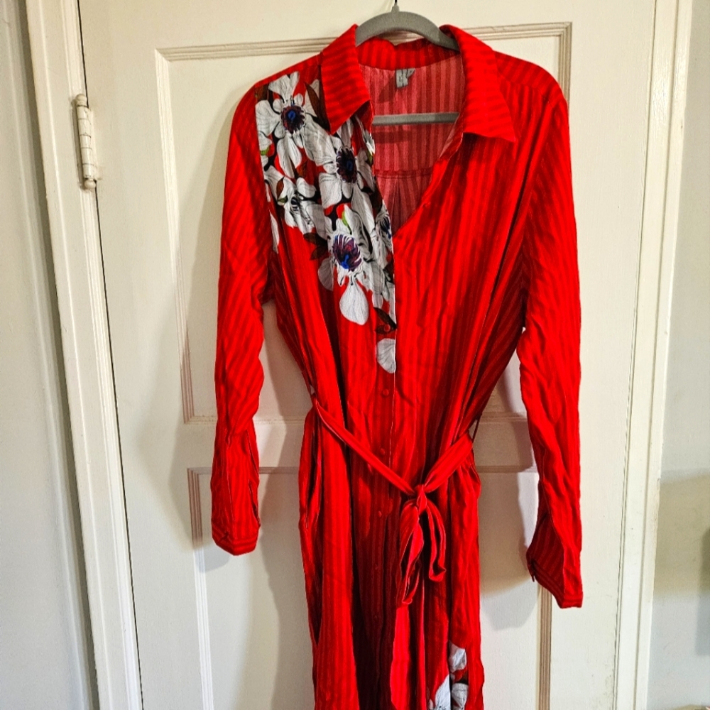 Anthropologie Button down Shirt Dress